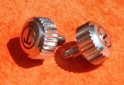 AUTHENTIQUES 2 X REMONTOIRS VISSES ACIER MONTRE TISSOT Ø7mm -Aiguilles et Pièces Soldes authentiques 2 x remontoirs visses acier montre tissot o7mm 5