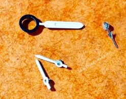 Breitling Authentiques Aiguilles Blanches Au Tritium Montres Hommes Chronomat