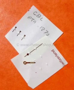 HORLOGERIE LOT AIGUILLES OR JAUNE DIVERS CALIBRE ETA 1270