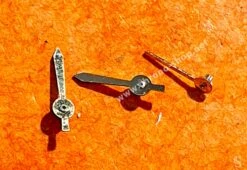 Horlogerie Montres Chronographe Lot De 3 X Aiguilles Compteurs Chronos, Chronomètre Or Jaune -Aiguilles et Pièces Soldes horlogerie montres chronographe lot de 3 x aiguilles compteurs chronos chronometre or jaune 5