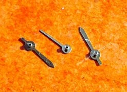 Horlogerie Montres Chronographe Lot De 3 X Aiguilles Compteurs Chronos, Chronomètre Or Jaune -Aiguilles et Pièces Soldes horlogerie montres chronographe lot de 3 x aiguilles compteurs chronos chronometre or jaune 9