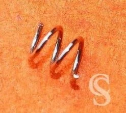 Rolex 1 X Ressort Central De Poussoir Acier Vissé Montre Rolex Daytona 6263, 6265, 16520, 116520