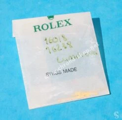 Rolex Aiguilles épaisses Or Jaune Vintages Luminova Montres Oyster Datejust 16018, 16233, 16014 Cal 3035, 3135