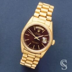 Rolex Original Aiguille Secondes Or Jaune Montres Rolex Président Day-Date 18038,18368,18378,18388 Cal Auto 3055,3155