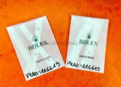 ROLEX ORIGINAL LOT 2 X JEUX AIGUILLES CHROMALIGHT 410-116619,116610 MONTRES SUBMARINER DATE BLEUE OR BLANC 116619,116610 -Aiguilles et Pièces Soldes rolex original lot 2 x jeux aiguilles chromalight 410 116619116610 montres submariner date bleue or blanc 116619116610 2