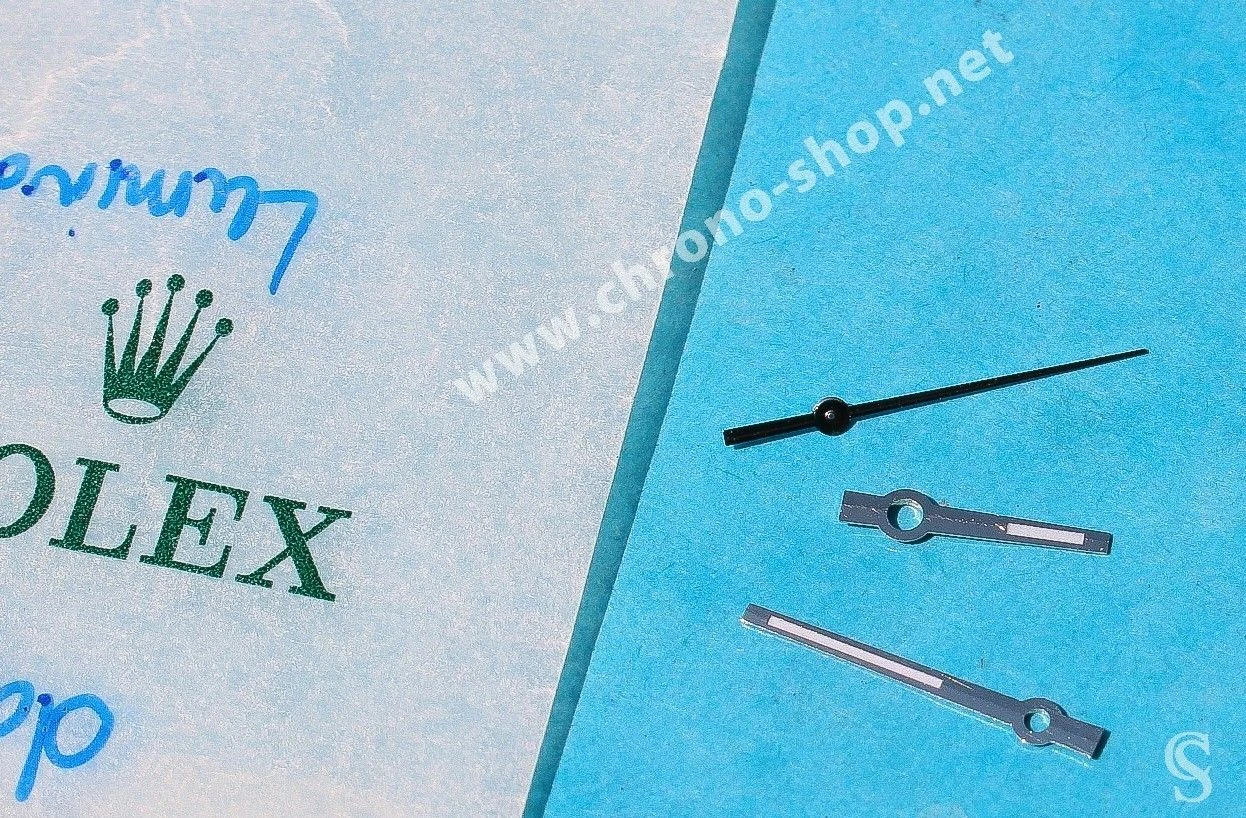 Rolex Rare Jeu Aiguilles Épaisses Or Blanc Luminova Montres Oyster Datejust 16019, 16230, 16220, 16234 Cal 3035, 3135 4 Rolex Rare Jeu Aiguilles Épaisses Or Blanc Luminova Montres Oyster Datejust 16019, 16230, 16220, 16234 Cal 3035, 3135 – Image 2