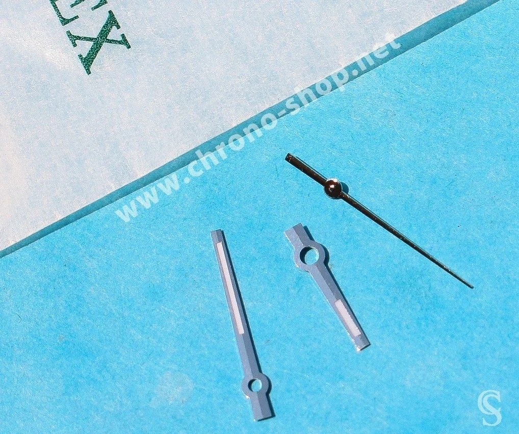 Rolex Rare Jeu Aiguilles Épaisses Or Blanc Luminova Montres Oyster Datejust 16019, 16230, 16220, 16234 Cal 3035, 3135 5 Rolex Rare Jeu Aiguilles Épaisses Or Blanc Luminova Montres Oyster Datejust 16019, 16230, 16220, 16234 Cal 3035, 3135 – Image 3