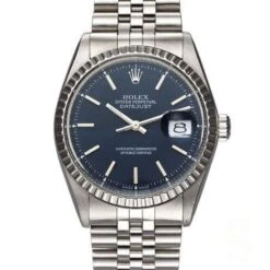 Rolex Rare Jeu Aiguilles Or Blanc Noir Montres Oyster Datejust 16019 Cal 3035, 3135