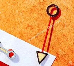 ROLEX RARES 4 X AIGUILLES TRITIUM GMT MASTER 1675 MONTRES VINTAGES COULEUR CRÈME JAUNE CAL 15270,1575,1565,1560 -Aiguilles et Pièces Soldes rolex rares 4 x aiguilles tritium gmt master 1675 montres vintages couleur creme jaune cal 15270157515651560 13