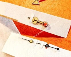 ROLEX RARES 4 X AIGUILLES TRITIUM GMT MASTER 1675 MONTRES VINTAGES COULEUR CRÈME JAUNE CAL 15270,1575,1565,1560 -Aiguilles et Pièces Soldes rolex rares 4 x aiguilles tritium gmt master 1675 montres vintages couleur creme jaune cal 15270157515651560 14