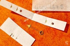 ROLEX RARES 4 X AIGUILLES TRITIUM GMT MASTER 1675 MONTRES VINTAGES COULEUR CRÈME JAUNE CAL 15270,1575,1565,1560