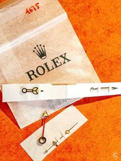 ROLEX RARES 4 X AIGUILLES TRITIUM GMT MASTER 1675 MONTRES VINTAGES COULEUR CRÈME JAUNE CAL 15270,1575,1565,1560 -Aiguilles et Pièces Soldes rolex rares 4 x aiguilles tritium gmt master 1675 montres vintages couleur creme jaune cal 15270157515651560 5