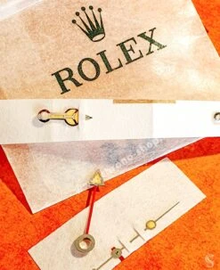 ROLEX RARES 4 X AIGUILLES TRITIUM GMT MASTER 1675 MONTRES VINTAGES COULEUR CRÈME JAUNE CAL 15270,1575,1565,1560 -Aiguilles et Pièces Soldes rolex rares 4 x aiguilles tritium gmt master 1675 montres vintages couleur creme jaune cal 15270157515651560 8