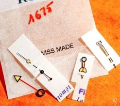 ROLEX RARES 4 X AIGUILLES TRITIUM GMT MASTER 1675 MONTRES VINTAGES COULEUR CRÈME JAUNE CAL 1570,1575,1565,1560 -Aiguilles et Pièces Soldes rolex rares 4 x aiguilles tritium gmt master 1675 montres vintages couleur creme jaune cal 1570157515651560 10