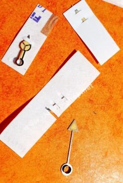 ROLEX RARES 4 X AIGUILLES TRITIUM GMT MASTER 1675 MONTRES VINTAGES COULEUR CRÈME JAUNE CAL 1570,1575,1565,1560 -Aiguilles et Pièces Soldes rolex rares 4 x aiguilles tritium gmt master 1675 montres vintages couleur creme jaune cal 1570157515651560 15