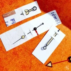 ROLEX RARES 4 X AIGUILLES TRITIUM GMT MASTER 1675 MONTRES VINTAGES COULEUR CRÈME JAUNE CAL 1570,1575,1565,1560 -Aiguilles et Pièces Soldes rolex rares 4 x aiguilles tritium gmt master 1675 montres vintages couleur creme jaune cal 1570157515651560 17