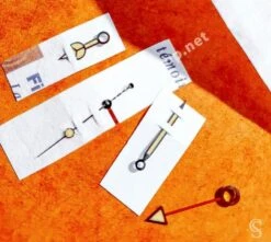 ROLEX RARES 4 X AIGUILLES TRITIUM GMT MASTER 1675 MONTRES VINTAGES COULEUR CRÈME JAUNE CAL 1570,1575,1565,1560 -Aiguilles et Pièces Soldes rolex rares 4 x aiguilles tritium gmt master 1675 montres vintages couleur creme jaune cal 1570157515651560 19