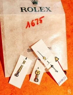 ROLEX RARES 4 X AIGUILLES TRITIUM GMT MASTER 1675 MONTRES VINTAGES COULEUR CRÈME JAUNE CAL 1570,1575,1565,1560 -Aiguilles et Pièces Soldes rolex rares 4 x aiguilles tritium gmt master 1675 montres vintages couleur creme jaune cal 1570157515651560 3