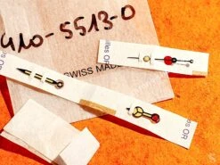 ROLEX RARES AIGUILLES TRITIUM 5512,5513 MONTRES VINTAGES SUBMARINER COULEUR CRÈME JAUNE CAL 1520,1530 -Aiguilles et Pièces Soldes rolex rares aiguilles tritium 55125513 montres vintages submariner couleur creme jaune cal 15201530 13