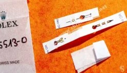 ROLEX RARES AIGUILLES TRITIUM 5512,5513 MONTRES VINTAGES SUBMARINER COULEUR CRÈME JAUNE CAL 1520,1530 -Aiguilles et Pièces Soldes rolex rares aiguilles tritium 55125513 montres vintages submariner couleur creme jaune cal 15201530 17