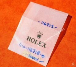 Rolex Set Aiguilles Luminova Or Jaune Montres GMT MASTER 116713, 116718 Cal 3186