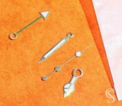 Rolex Set Aiguilles Luminova Or Jaune Montres GMT MASTER 116713, 116718 Cal 3186 -Aiguilles et Pièces Soldes rolex set aiguilles luminova or jaune montres gmt master 116713 116718 cal 3186 7