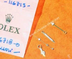 Rolex Set Aiguilles Luminova Or Jaune Montres GMT MASTER 116713, 116718 Cal 3186 -Aiguilles et Pièces Soldes rolex set aiguilles luminova or jaune montres gmt master 116713 116718 cal 3186 8