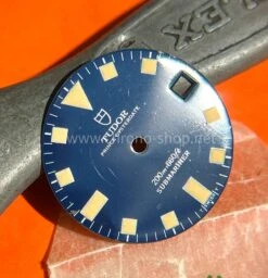 Tudor Vintage 70's Original Cadran Snowflake Bleu Tritium Jaune Militaire Montres Vintages Tudor Submariner 9411,94011,7021 -Aiguilles et Pièces Soldes tudor vintage 70 s original cadran snowflake bleu tritium jaune militaire montres vintages tudor submariner 9411940117021 2