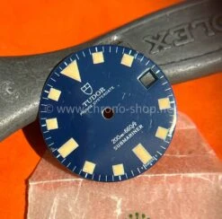 Tudor Vintage 70's Original Cadran Snowflake Bleu Tritium Jaune Militaire Montres Vintages Tudor Submariner 9411,94011,7021 -Aiguilles et Pièces Soldes tudor vintage 70 s original cadran snowflake bleu tritium jaune militaire montres vintages tudor submariner 9411940117021 5
